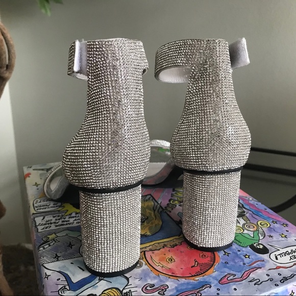 Jeffrey Campbell Crystal Heeled Sandal - Picture 3 of 5